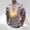 #112-Purple, variant on Ceisia Men's Casual Printed T-shirt Short Sleeve Round Neck Fashionable Spring Summer Streetwear Tee Tops White M Gifts