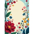 thumbnail image 4 of Floral Themed Colorful Backdrop Banner with Butterflies and Berries Spring Party Decorations Background Photo Booth Props Garden Gatherings Outdoor Celebrations, 4 of 4