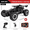 Black 1B with Box, variant on RC Off-Road Car 1:16 Scale All Terrain Fast RC Car 20KM/H High Speed 2WD Electric Vehicle with 2.4G Remote Control Monster Truck