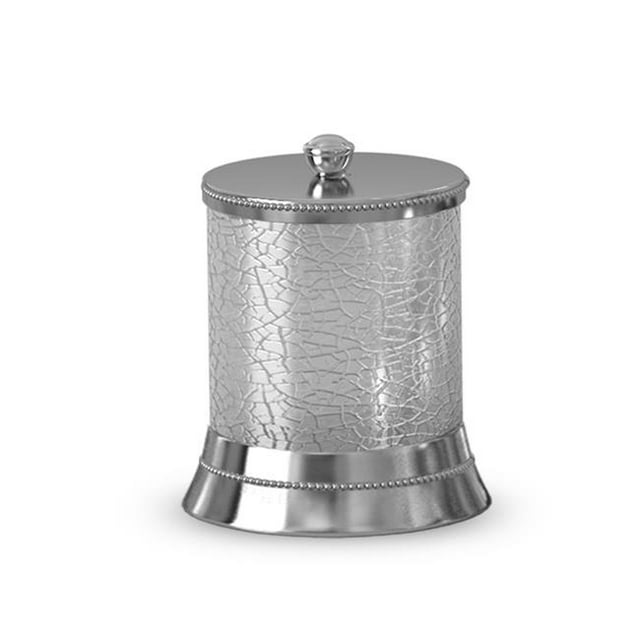 NuSteel REG1H Regal Glass & Metal Cotton Swab & Cotton Container