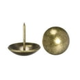 thumbnail image 4 of Uxcell 25mm Dia 25mm Height Bronze Tone Upholstery Nails Tacks 50 Pack, 4 of 5