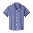 thumbnail image 4 of Hawaiian Shirt For Men, Men's Vintage Button Down Bowling Shirts Short Sleeve Summer Beach Shirt 3XL, 4 of 5