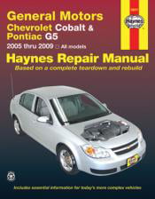 Chevrolet Cobalt & Pontiac G5 Haynes Repair Manual 2005-2009 