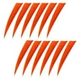 thumbnail image 1 of S SERENABLE 12 Pack s - 4 Inch Natural Turkey Feathers - Fletching DIY Hunting Training Orange, 1 of 9