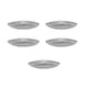 thumbnail image 1 of Monstrate Molde de pastel en forma de barco de 5 piezas, molde para hornear, herramientas de decoración de aleación de aluminio, decoración de cocina, Herramientas y accesorios para hornear Monstrate HA080655-01, 1 of 6