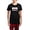 With Red Plaid Pant, variant on CafePress - Born Between February 28 & March 1 Pajamas - Women's Short Sleeve Print T-Shirt and Pants Dark Cotton Pajama Set