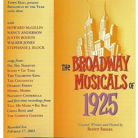 Original Cast - The Broadway Musicals of 1925 [CD]