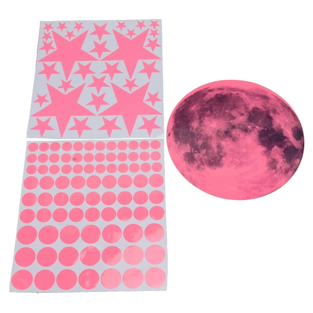 Pegatinas decorativas de pared que brillan en la oscuridad BuyWeek PVC