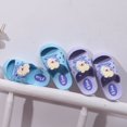 thumbnail image 2 of Zapatillas Disney, novedad de verano, dibujos animados de Frozen, antideslizantes, para interior del hogar, ropa de abrigo de princesa bonita, zapatos de playa K, 2 of 5