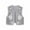 Grey, variant on Walmart+ Week Aqestyerly Winter Coats for Women Womens Vintage Embroidered Vest Tops Linen Cropped Sleeveless Floral Cardigans Fashion Vests