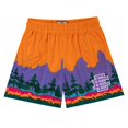 thumbnail image 2 of Pantalones cortos de fitness para hombre, Shorts masculinos de malla transpirable, a la moda, de estilo deportivo, Para playa, 2024, 2 of 5