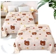 thumbnail image 2 of 70x78 Inch Cool Sleeping Quilts Cotton Muslin Blankets Warm Blanket Boho Quilt Blankets and Throws Bulk Flannel Fleece Lightweight Bed Blanket for All Seasons Spring Summer Autumn and Winter, 2 of 9