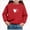A46-Red, variant on Cotton Girls Hoodie Sweatshirt Midweight Long Sleeve Pullover Tops Clothes,6-12 Months 12-24 Months 2t 3t 4t 5t 6t 7t 8t 9t Children Green 5Y