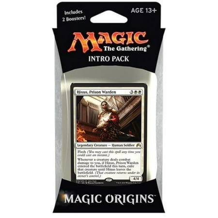 Magic the Gathering: MTG Magic Origins: Intro Pack / Theme Deck: Hixus, Prison Warden (includes 2 Booster Packs and Alternate