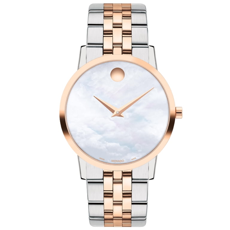 Movado Museum Classic Quartz White Mother of Pearl Dial  display picture 3