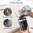thumbnail image 5 of COSORI Electric Coffee Grinders for Spices, Seeds, Herbs, and Coffee Beans, Spice Blender and Espresso Grinder, Wet and Dry Grinder, Included 2 Removable Stainless Steel Bowls, Black, 5 of 5