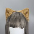 thumbnail image 3 of YAOBAMM Accessoires de Robe Couvre-Chef Fait Main Simulation Oreilles de Renard Bandeau Mobile en Peluche, 3 of 6