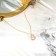 thumbnail image 2 of Collar con Colgante de Calabaza JeenMata Bañado en Oro Amarillo, 2 of 6