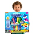 thumbnail image 2 of PinkFong Baby Shark Ultimate Bath Paint & Crayon Art Studio Set, 2 of 7