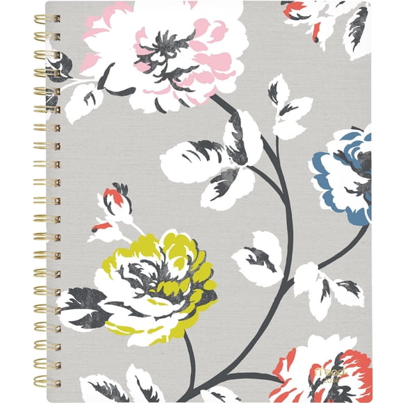 2026 Mead® Greyson Floral Large Weekly Clear Poly Cover Planner