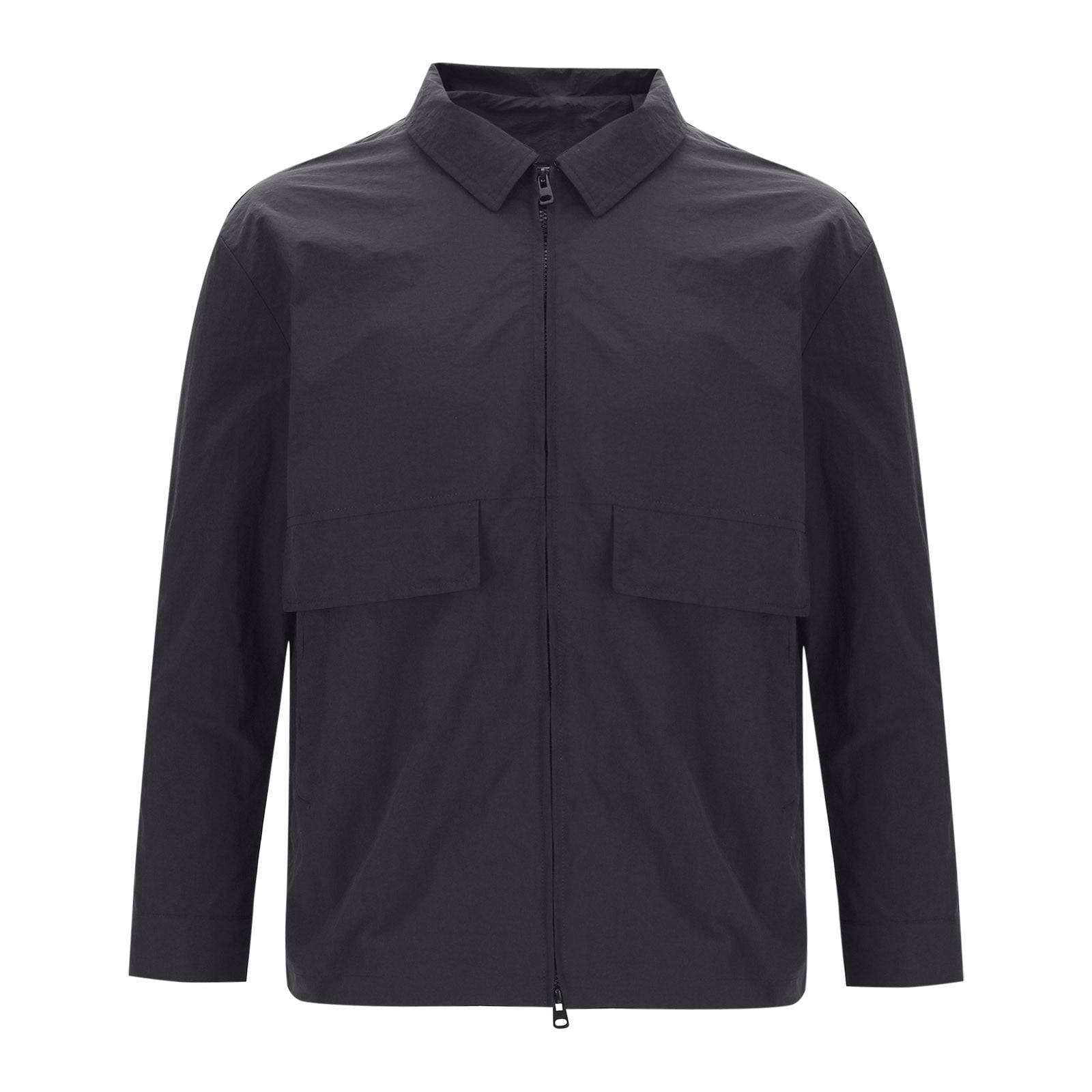 JXMVOJ Men's Stand Collar Jacket Lightweight Casual
