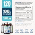 thumbnail image 5 of Biophix Oxy-Lax 750 mg - Oxygen-Based Colon Cleanse & Gentle Laxative with Magnesium, 120 Vcaps, 5 of 9
