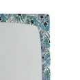 thumbnail image 3 of Ambesonne Nature Theme Fitted Sheet, Leafy Floral Print Art, Queen Size, Cadet Blue and Lilac, 3 of 5