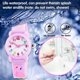 thumbnail image 4 of Flamingo Reloj para niños Analógico 3d Dibujos animados Deporte a prueba de agua Niños Niños pequeños Relojes de pulsera Regalos para 3 4 5 6 7 8 9 10 11 12 Edades Niñas Niños pequeños C Feliz Sencillez, 4 of 5