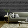 thumbnail image 3 of Arthouse 623007 Brick Wallpaper, Black, 3 of 6