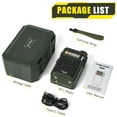 thumbnail image 2 of Emergency Crank Radio- Emgykit 4000mAh/14800mWh AM/FM/WB/SW/NOAA Weather Radio with Bluetooth,Flashlight,SOS Alarm, Powered by USB Charged,Hand Crank & Solar Power for Camping, Emergen, 2 of 9