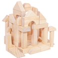 thumbnail image 1 of Juego de bloques de construcción Migargle Large con caja de almacenamiento de madera, 1 of 8