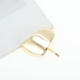 thumbnail image 5 of Unique Bargains 1 Pc Ponytail Buckle Hair Clip Trapezoid Hair Ponytail Cuff for Women Gold Tone, 5 of 6