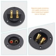 thumbnail image 3 of BESTYASH 4Pcs Subwoofer Box Connector Black Color Quick Connect, 3 of 8