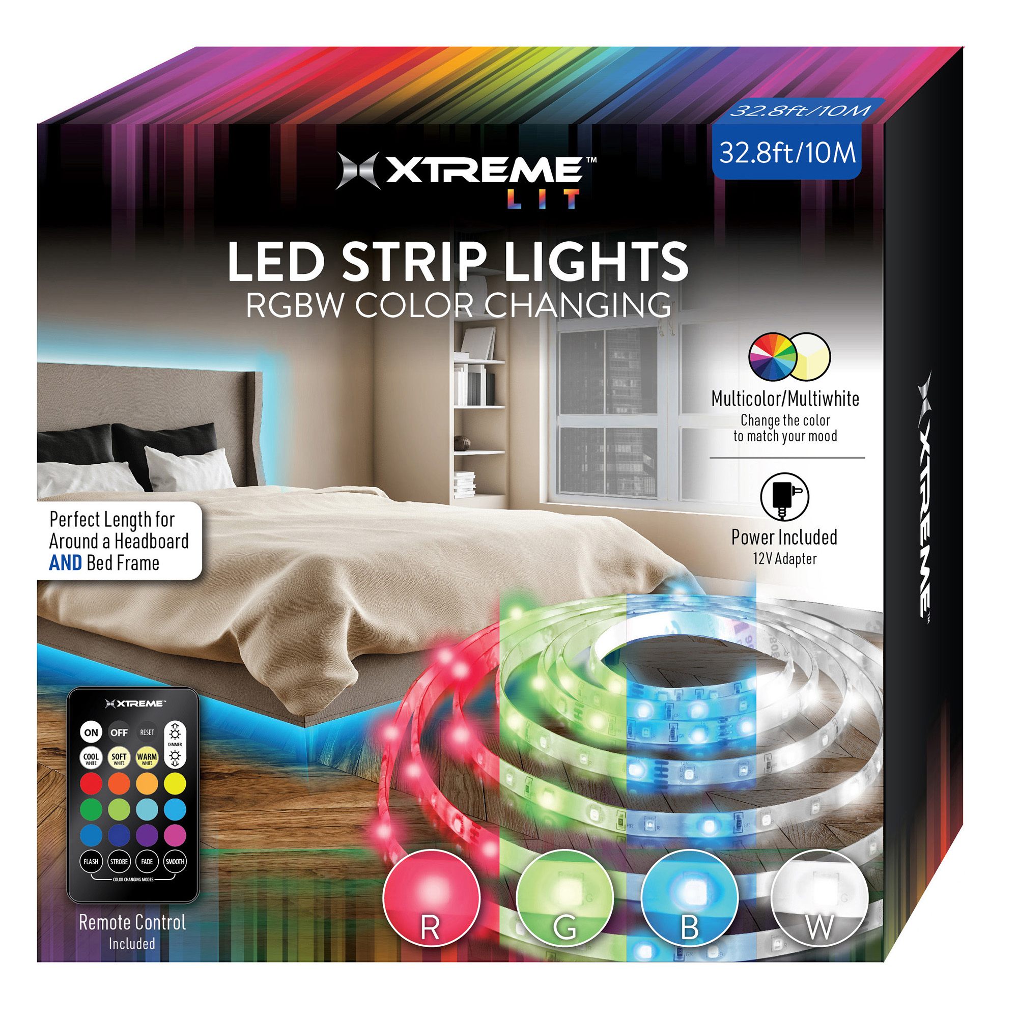 Xtreme Lit 32.8ft RGBW LED Strip Light