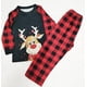 thumbnail image 4 of 2021 Christmas Family Matching Pajamas Set Deer Print Xmas Adults Kids Baby Family Matching Clothes Family Sleepwear, 4 of 4