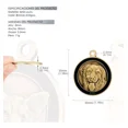 thumbnail image 3 of Placa Perro Gato Personalizada Identificación Razas Inoxida Color Golden Retriever, 3 of 3