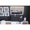 thumbnail image 3 of CastelloUSA Lisa 36 in. W x 30 in. H Rectangular  Wall-Mount Bathroom Vanity Mirror, 3 of 6