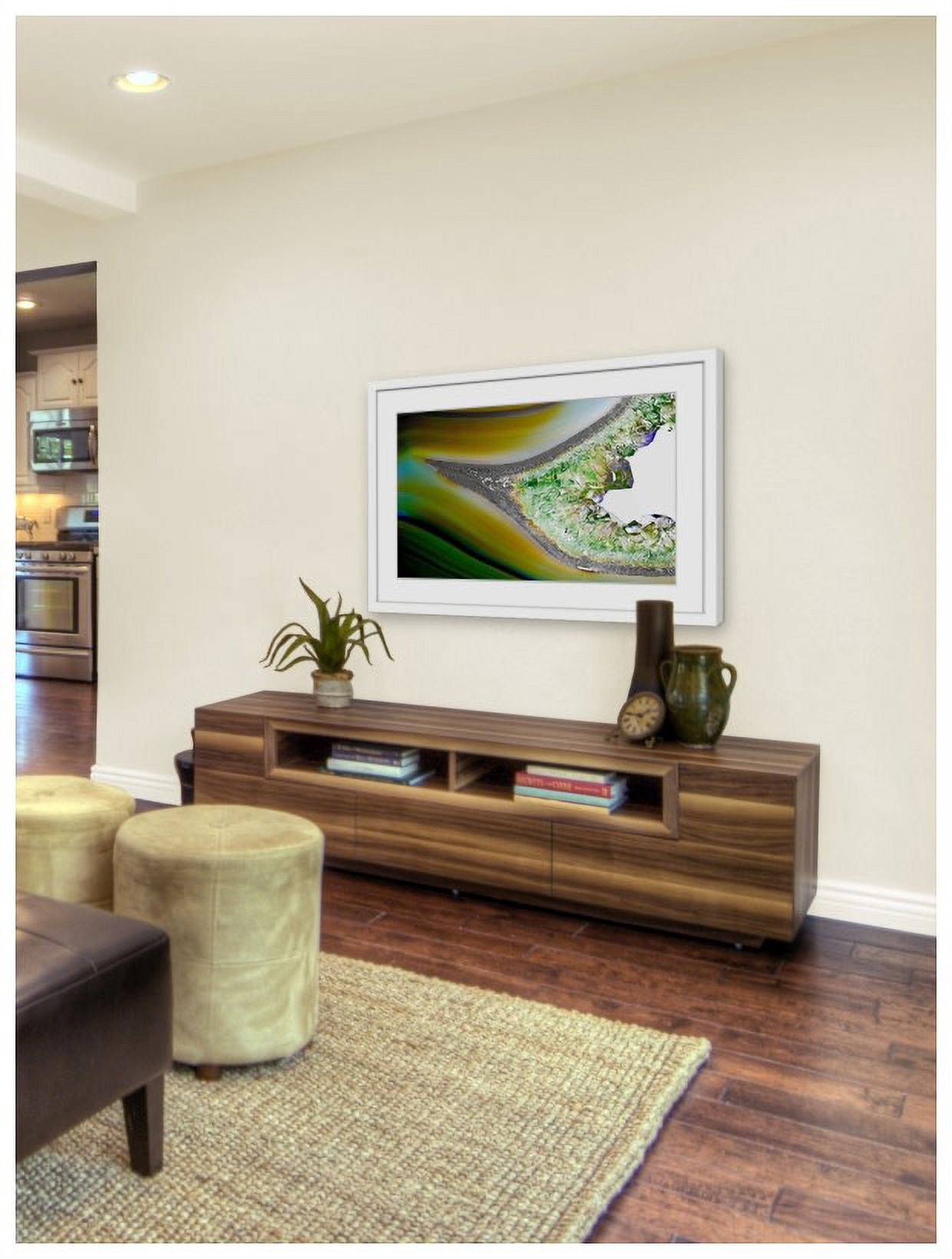 "Warm Current" Framed Painting Print