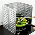 thumbnail image 1 of Foldable Stove Heat Insulation Anti-oil Splash Proof Plate Baffle Kitchen Tool, 1 of 5