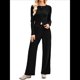 thumbnail image 1 of Conjunto de Chándal de 2 Piezas para Mujer, con Pantalones Acampanados de Yoga y Mangas Largas, Estilo Casual, A Juego. Negro XL, 1 of 9