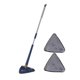 thumbnail image 2 of de limpieza triangular extensible de 360 grados, giratoria reutilizable, giratoria de microfibra para ventana Azul Macarena Hisopo de limpieza, 2 of 5
