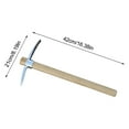 thumbnail image 4 of Daily Mix Store Pioche à Double Tête, 2 en 1 Pioche de Jardinage à Double Tête, Pioche Robuste Multifonction pour Creuser, Pioche Éplucheuse, 4 of 8