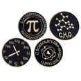 thumbnail image 4 of 4pcs Math Science Symbole Broches Métal Revers Broche Décorative Esthétique Revers Épingle, 4 of 8