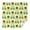 White, variant on Sunflower Square Tablecloth 42x42in(107x107cm) – Waterproof Polyester Printed Table Cover, Wrinkle Resistant & Washable for Kitchen Dining Picnic Party Decor
