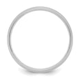 thumbnail image 3 of 14k White Gold 6mm Heavyweight Comfort Fit Brushed/Polished Center Line Wedding Band Size 10.5 WB117H, 3 of 4