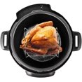 thumbnail image 4 of Dreampark Steamer Rack Trivet with Handles Compatible with Instant Pot Accessories 6 or 8 Qt Pressure Cooker, Stainless Steel Steamer Rack Stand Metal Trivet, Long Handle for Easy Pot Removal, 4 of 7