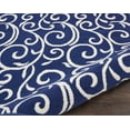 thumbnail image 4 of Eclectic Essentials Navy Bohemian Botanical Area Rug, 4 of 4