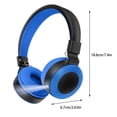 thumbnail image 3 of Back to School Gifts under $5 Wireless Bluetooth Headphones Over Ear With Light And Mic 8 Hours Of Use Foldable Headset on Clearance, 3 of 7