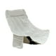 thumbnail image 3 of Funda plegable para silla de camping, tela Oxford, tela de reparación para salón, portátil, con laterales Blanco de espalda blanca, 3 of 9