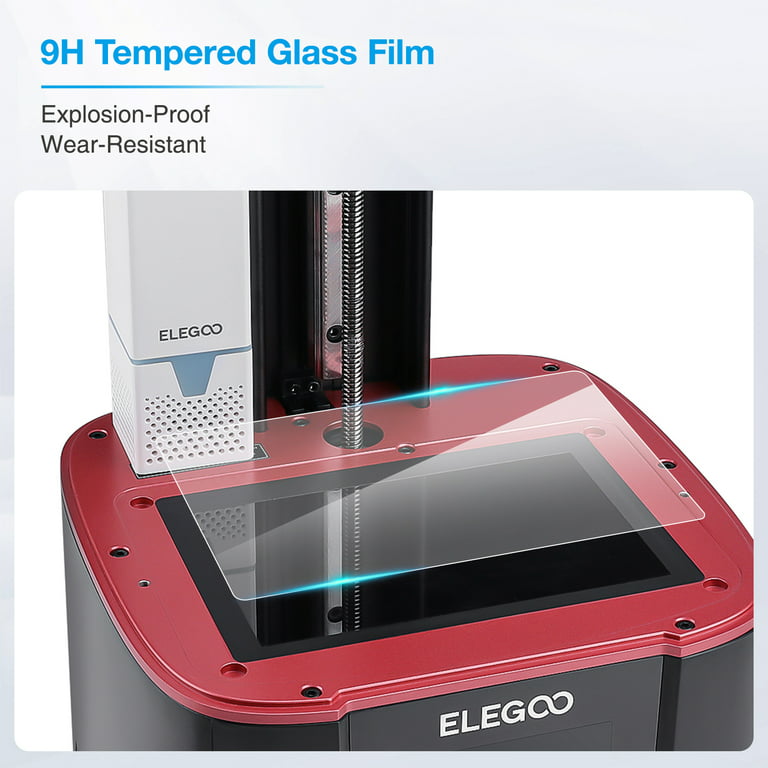 ELEGOO Mars 3 Pro Resin 3D Printer, 6.66inch 4K LCD, Print Size of  143.43x89.6x175mm